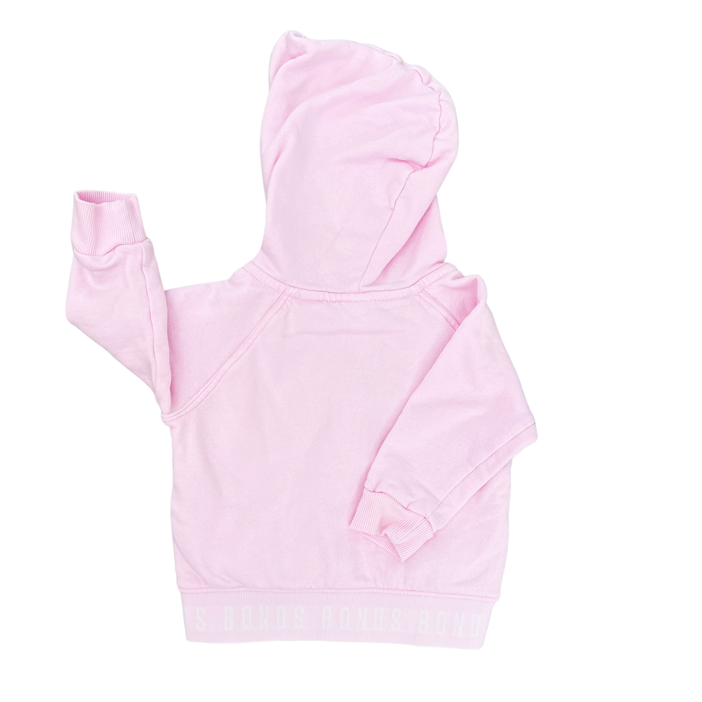 Bonds zip thru hoodie in pink - size 0 image 1