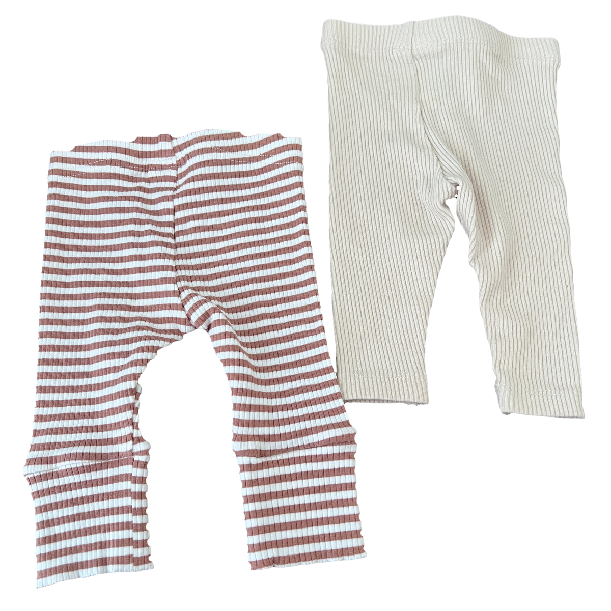Bilbi Ribbed leggings 2pk - size 000