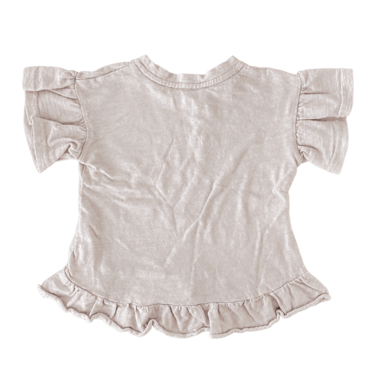 Jamie Kay Ruffle Top in Dusty Rose - size 0