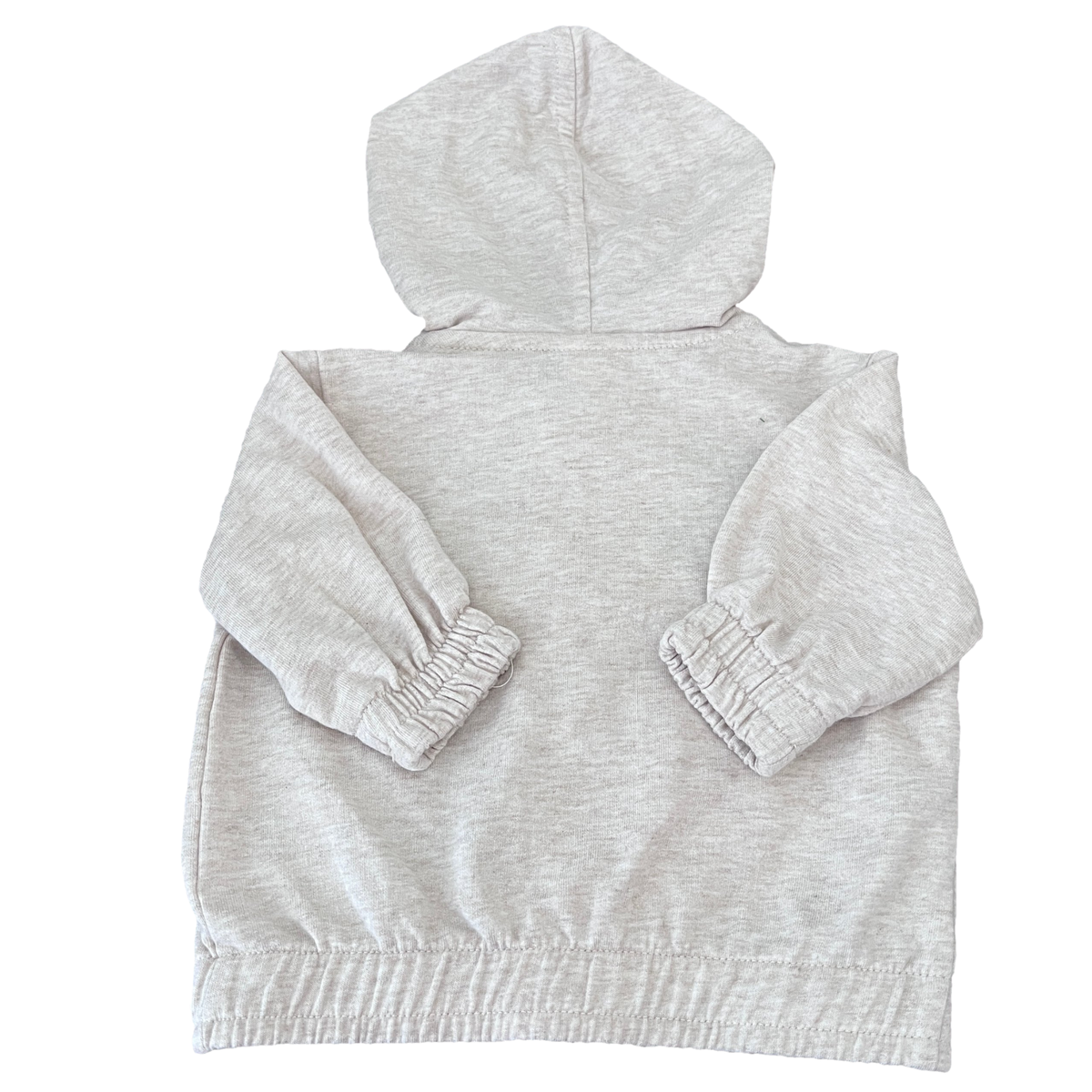 Seed Heritage Oat Marle Zip Hoodie - size 000