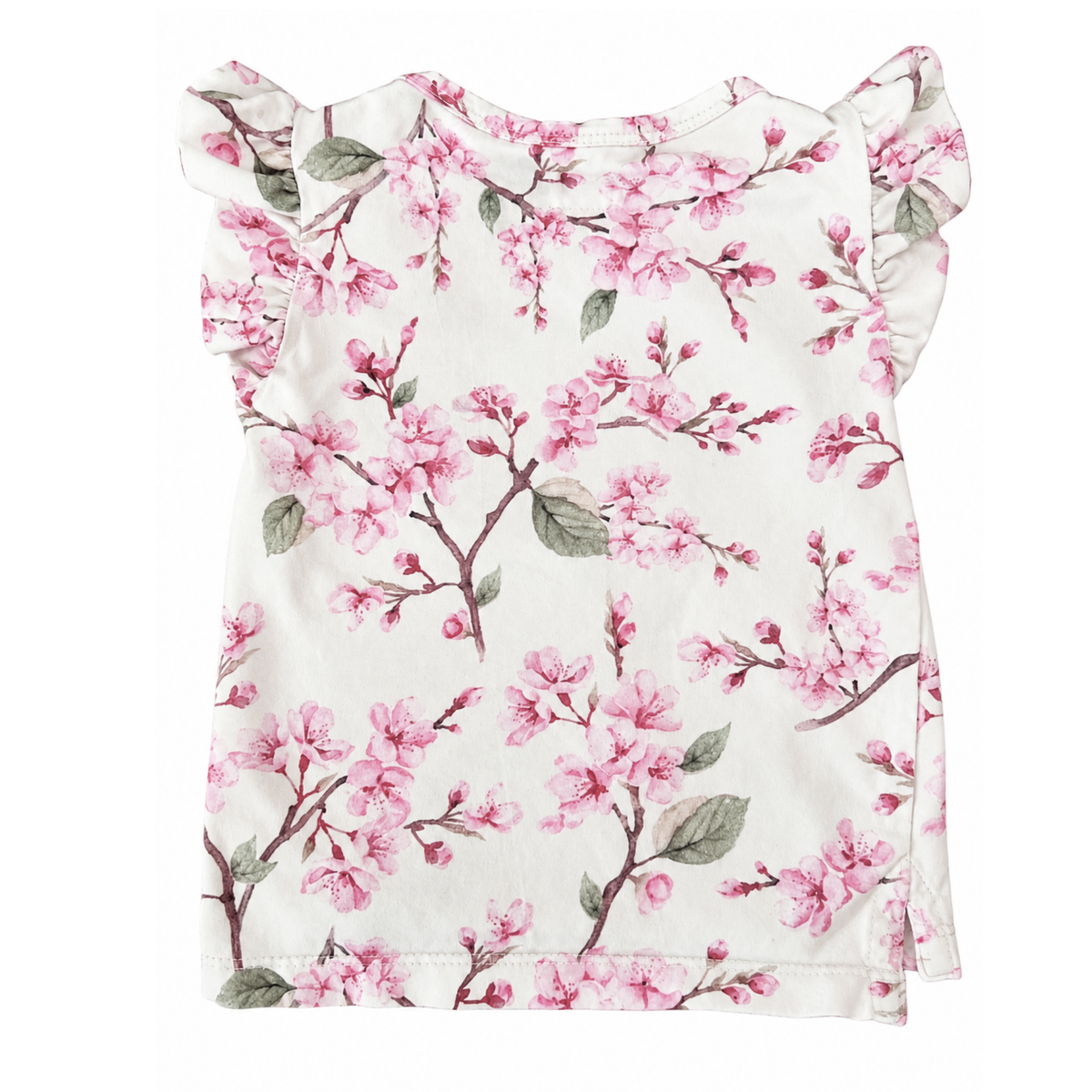 Snuggle Hunny Cherry Blossom Organic T-Shirt - size 00