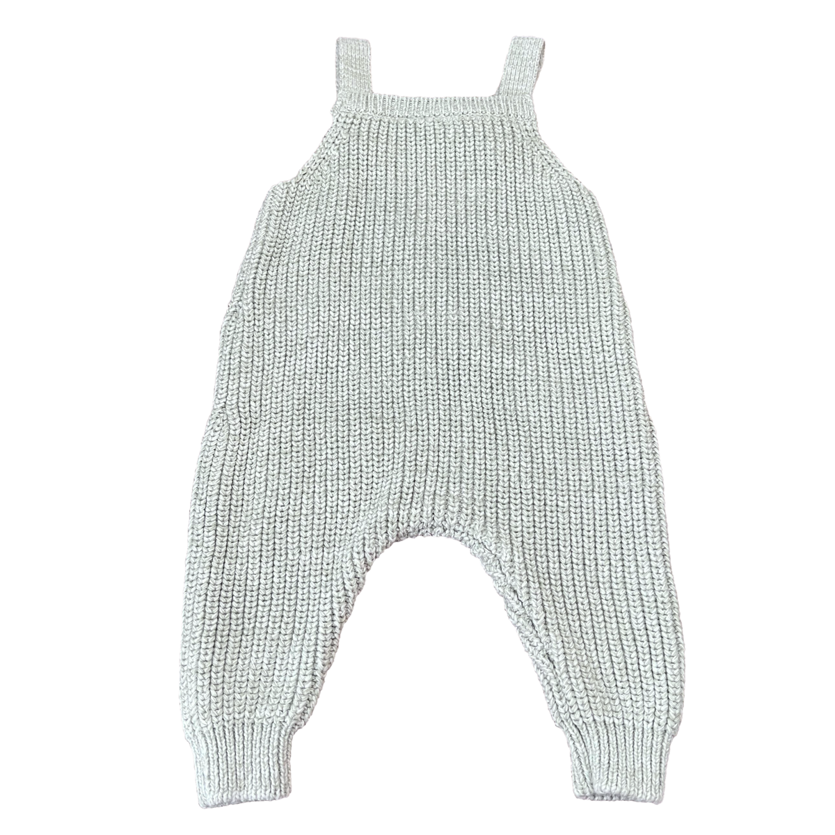 Seed Heritage Sage Green Mixy Knit Overall - size 000