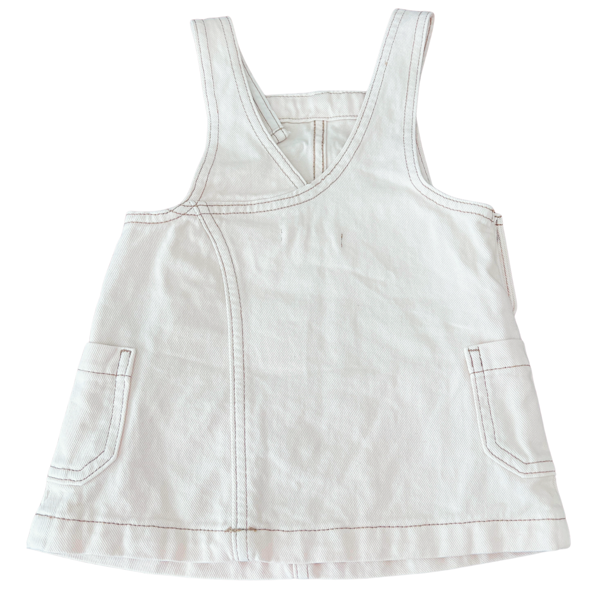 Target Denim Cargo Pinafore - size 1