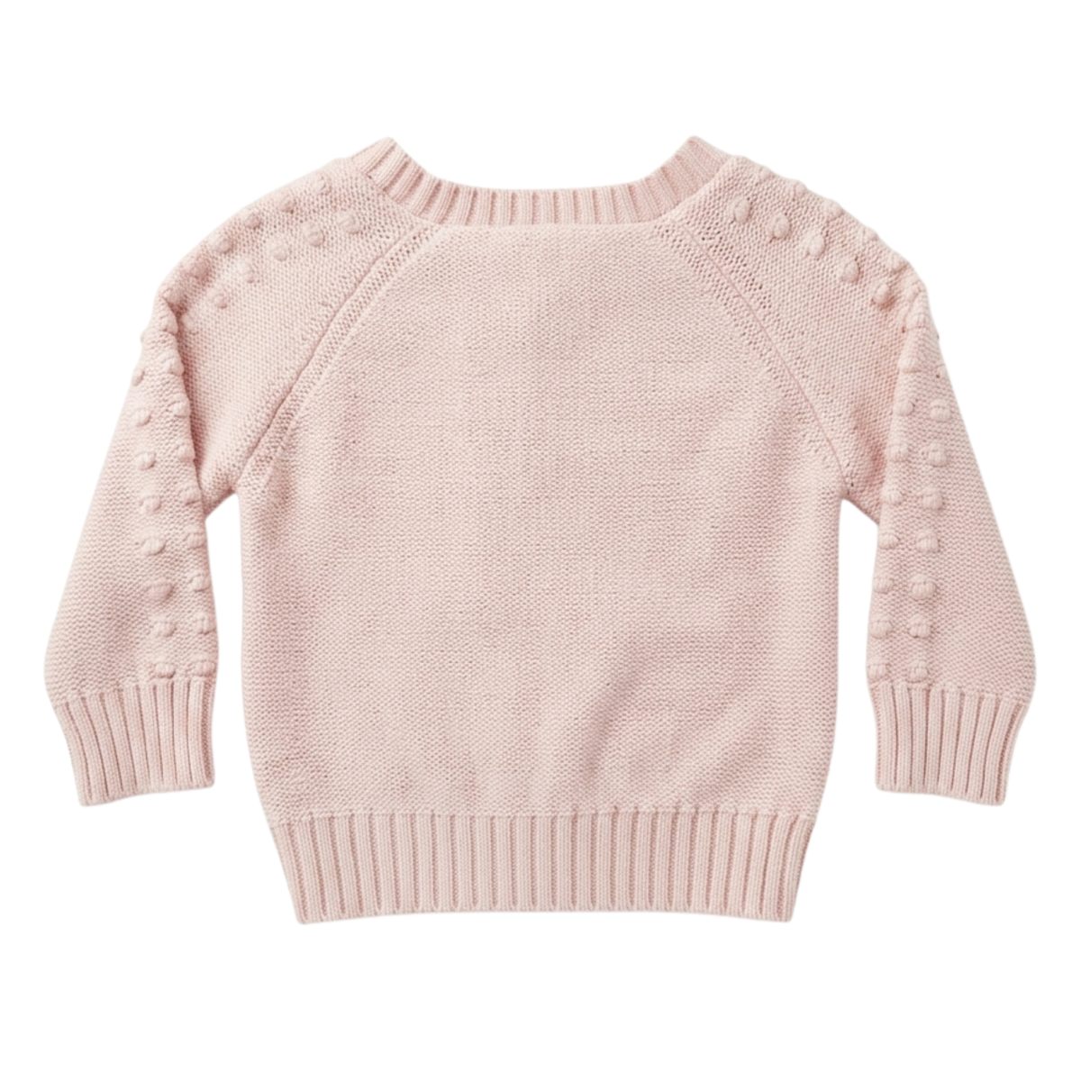 Jamie Kay cable knit cardigan in whisper pink - size 00 image 1