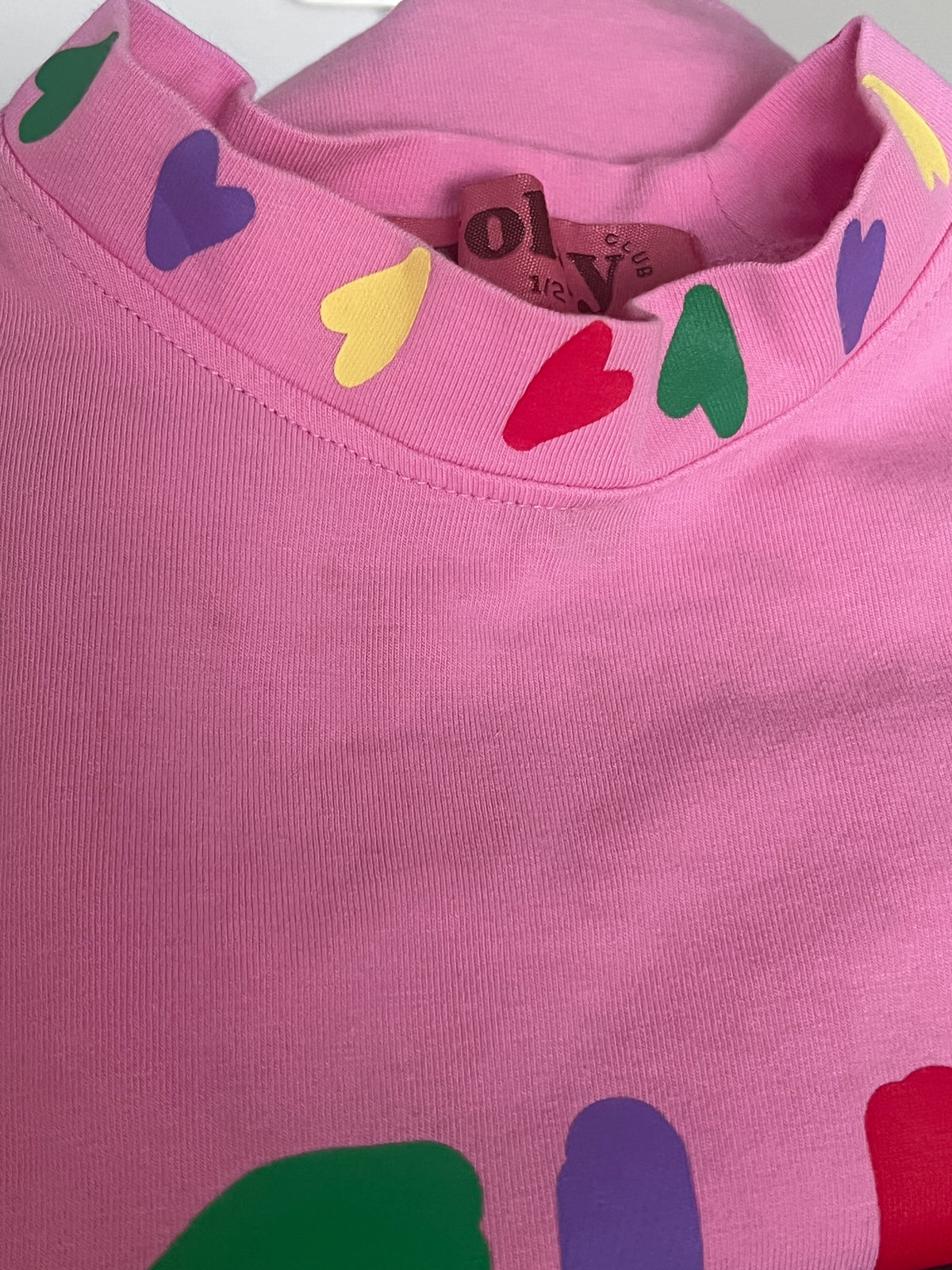 Yolky Club Pink Y Club Tee - size 1-2