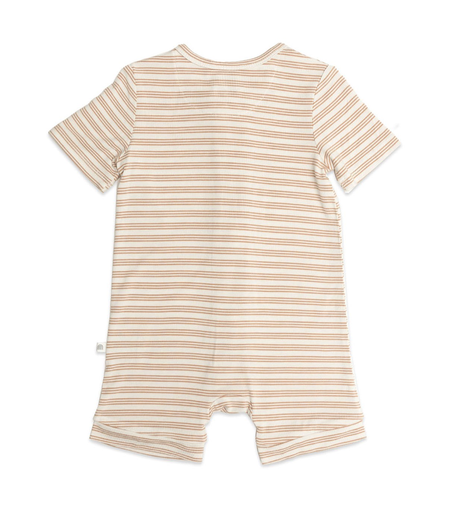 Kynd Baby sand dune stripe short sleeve onesie - size 00 image 1