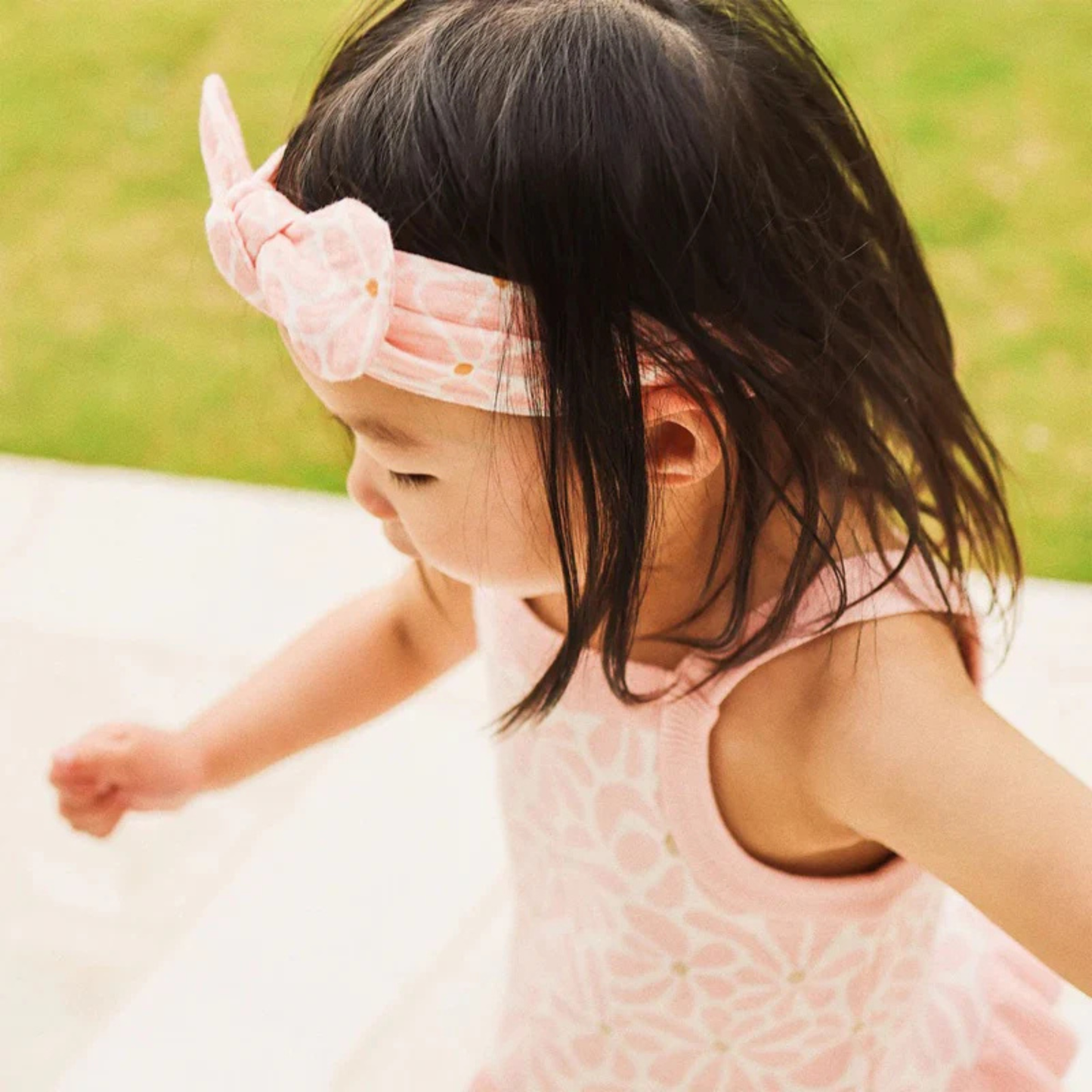 Kynd Baby hibiscus woven headband image 1
