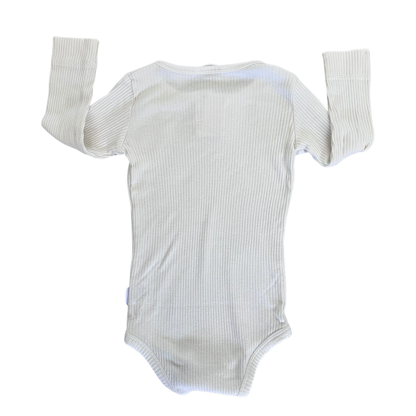Jamie Kay Long sleeve modal bodysuit in milk - size 1