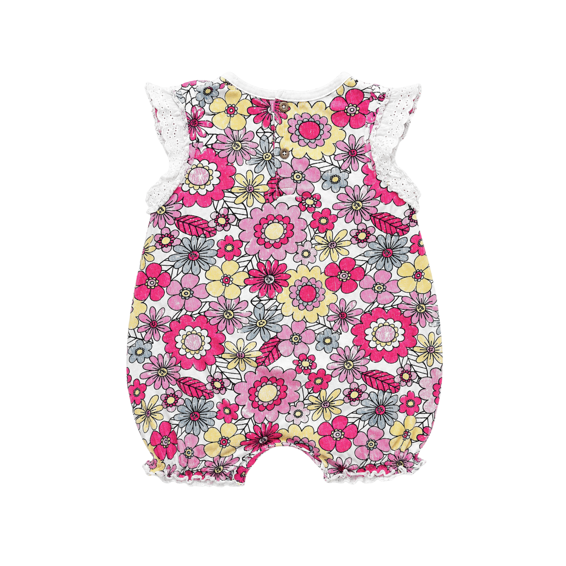 Sprout floral romper - size 0 image 1