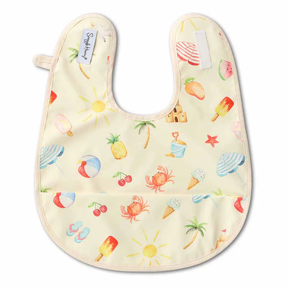 Snuggle Hunny beach fun snuggle bib image 0