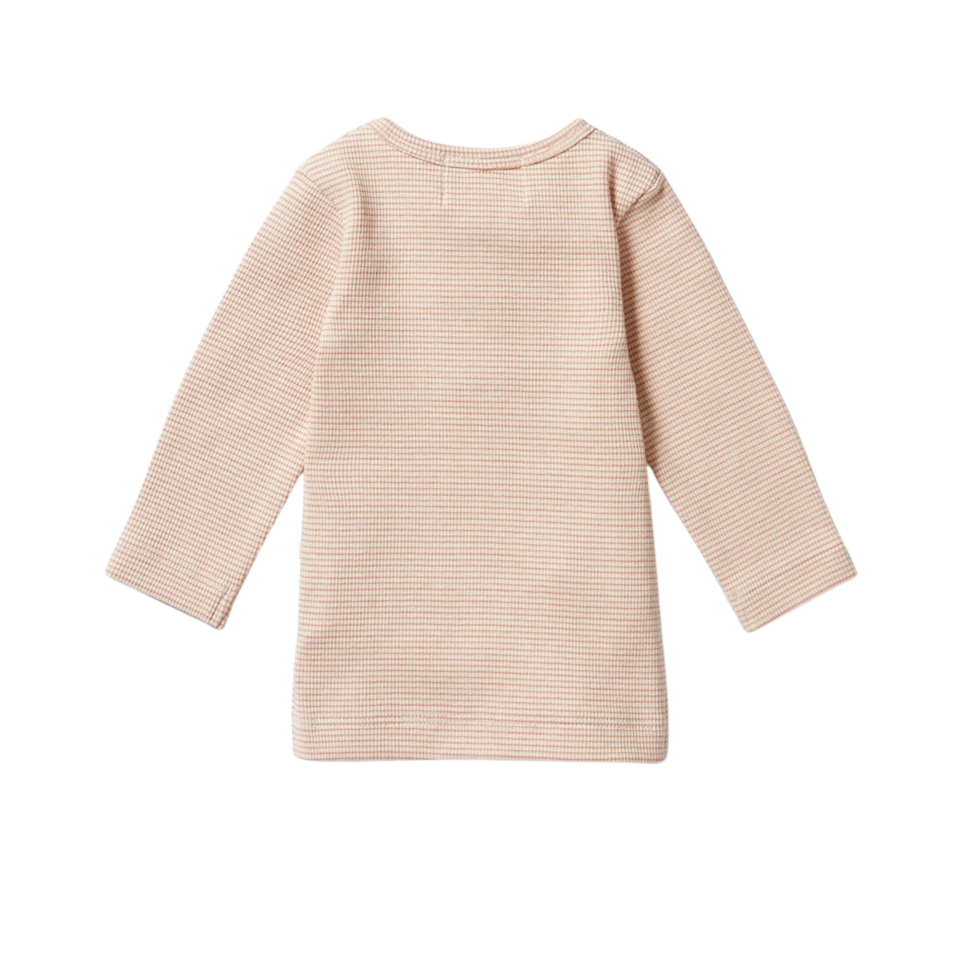 Wilson and Frenchy stripe rib henley top - size 0 image 2