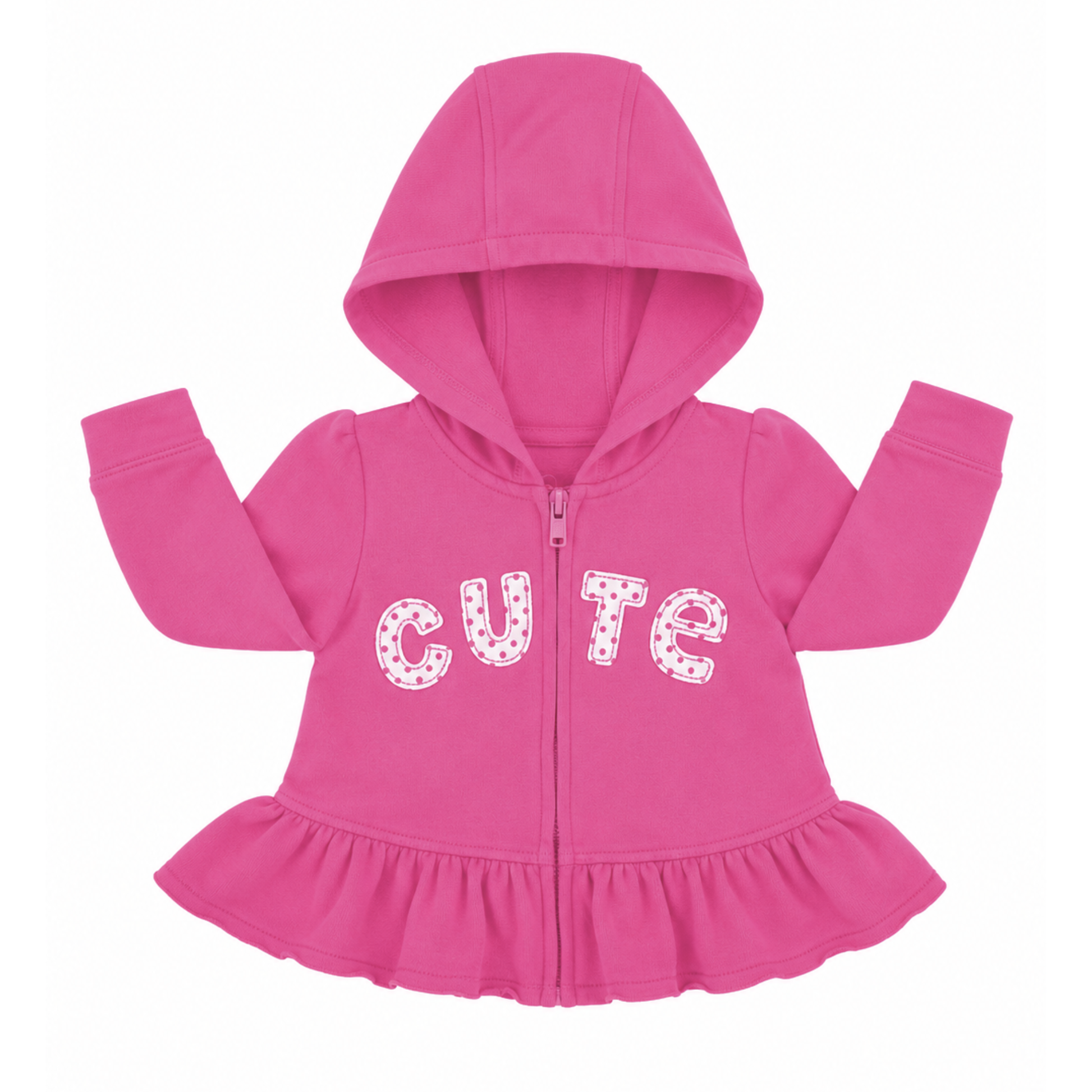 Sprout cute pink hoodie - size 00 image 0