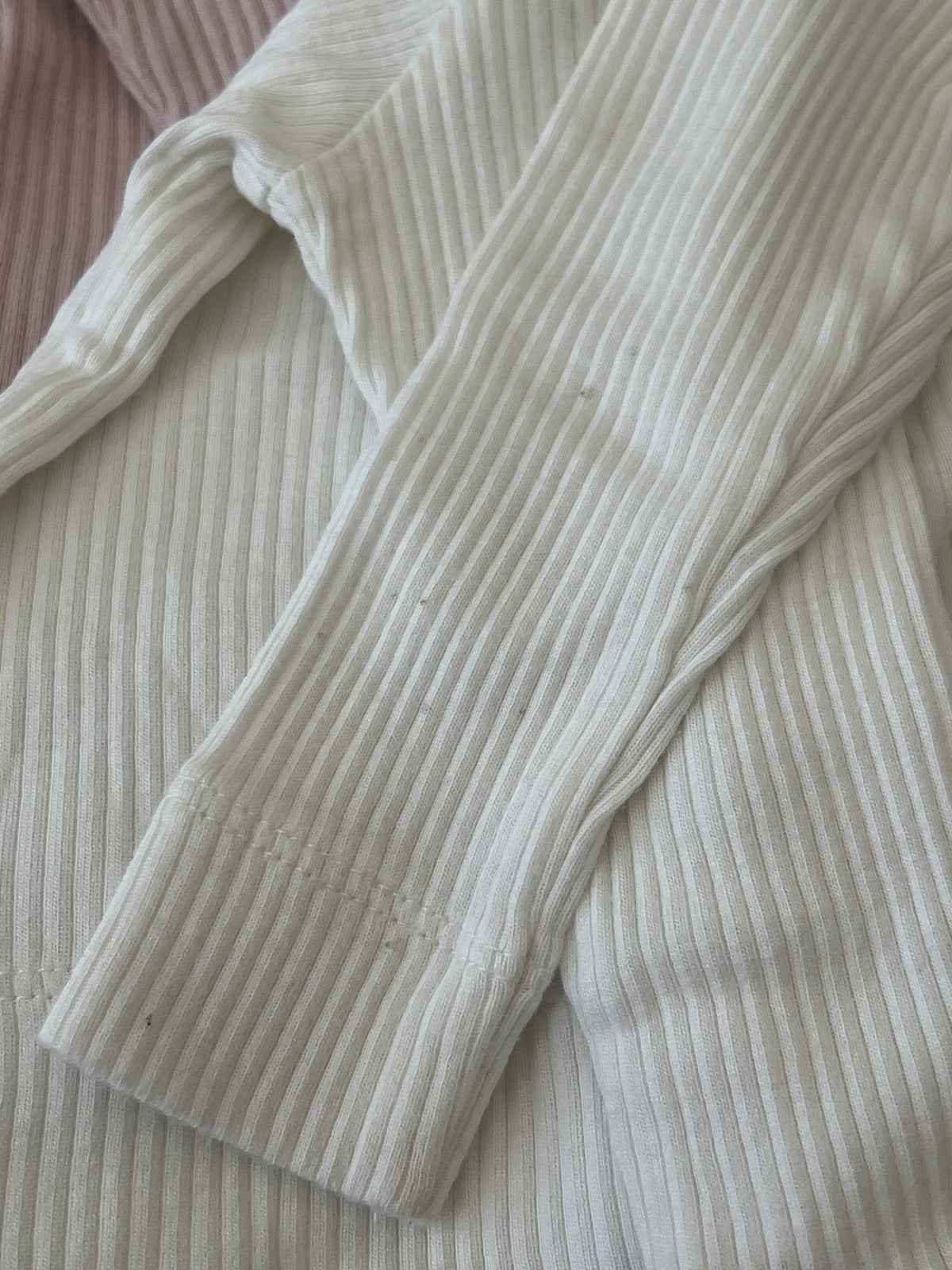 Jamie Kay Rib modal cardigan in milk - size 0 product image 5