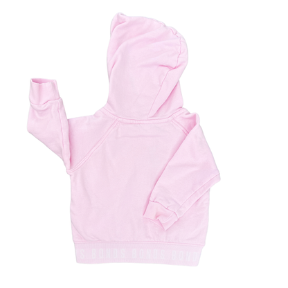 Bonds zip thru hoodie in pink - size 0 image 1
