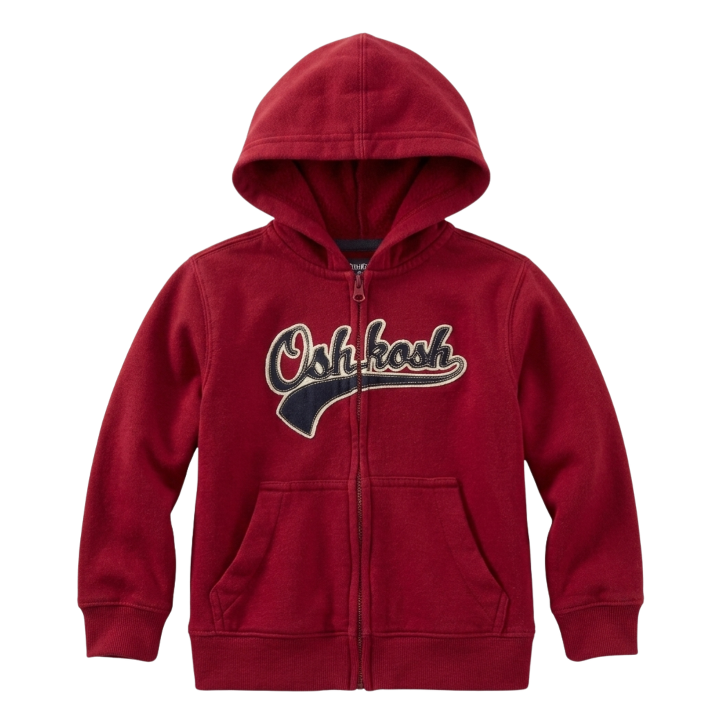 OshKosh B'Gosh zip logo hoodie - size 4 image 0