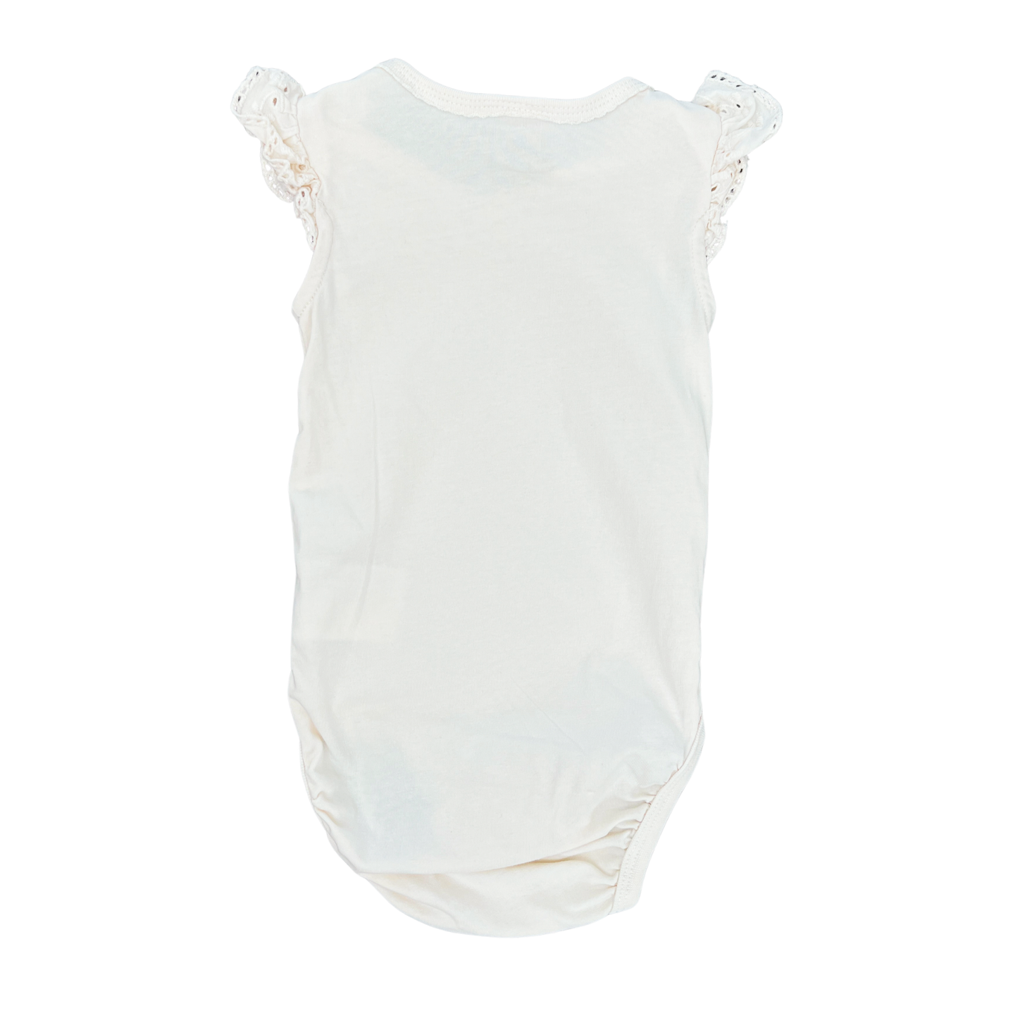 H+M 2pk ruffle sleeve bodysuit - 1 image 4