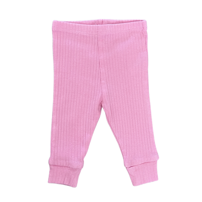 David Jones pink rib leggings - size 000 image 0