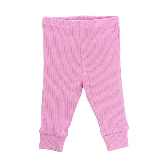 David Jones pink rib leggings - size 000 image 0