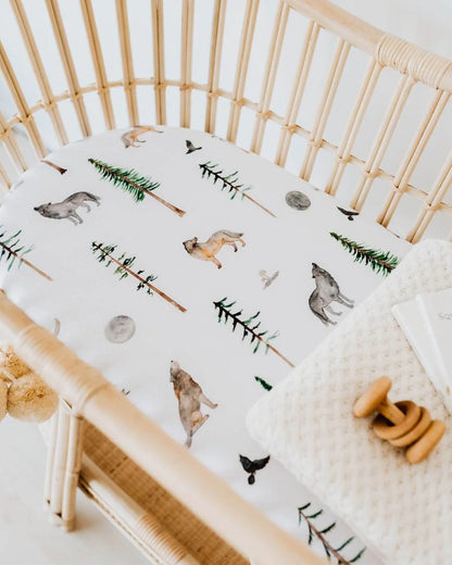 Snuggle Hunny organic bassinet sheet/change pad cover - Alpha image 1