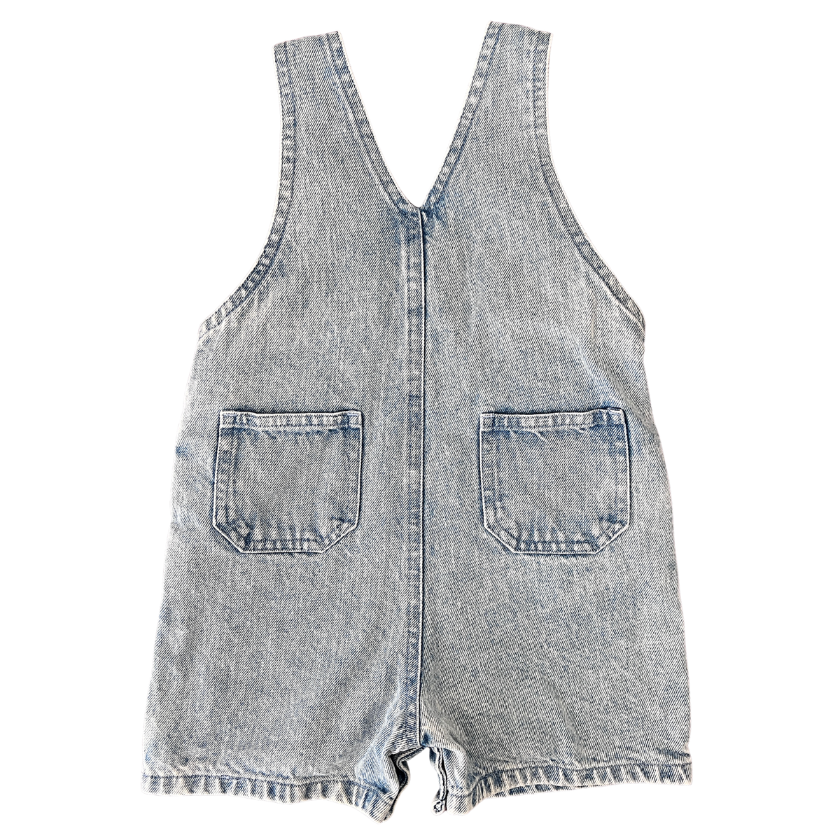 Burton vintage washed denim overalls - size 0