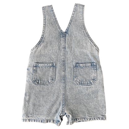 Burton vintage washed denim overalls - size 0