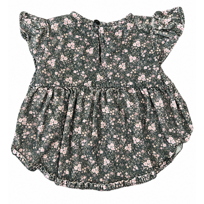 Jamie Kay Pincord Willow Top in Peony Floral - size 000