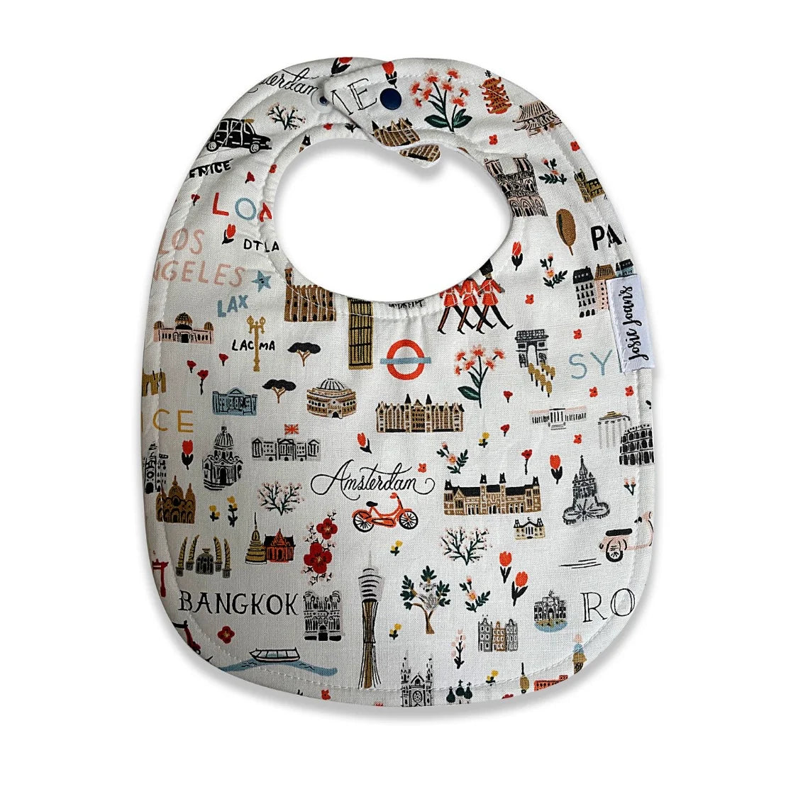 Josie Joan's Jack baby bib image 0