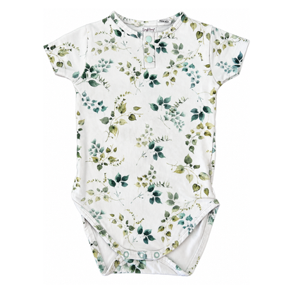 Snuggle Hunny Eden Short Sleeve Organic Bodysuit - size 1