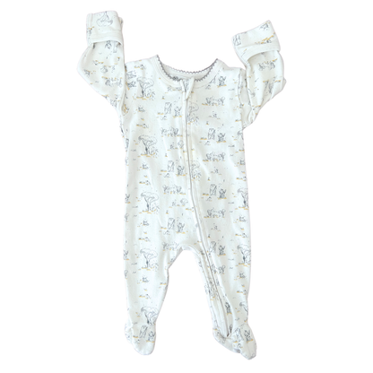 Bebe by Minihaha Musical animals zipsuit - size 000