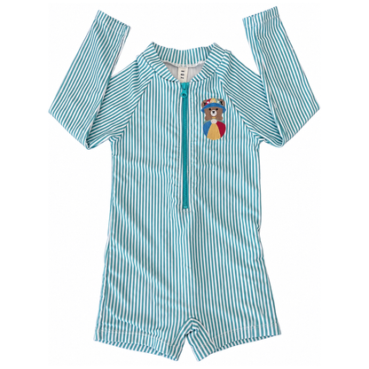 Huxbaby Stripe Swimsuit Shortie - size 3