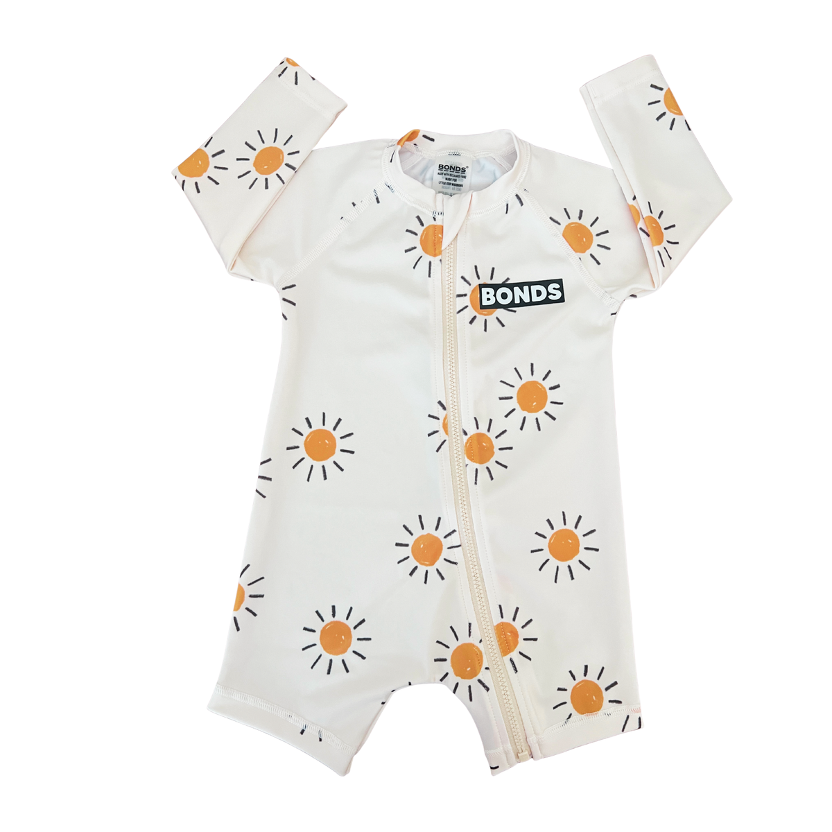 Bonds Suns Swim Long Sleeve Zippy - size 00