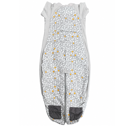 ErgoPouch 1.0 TOG sleep suit bag in triangle pops grey - size 2-4y