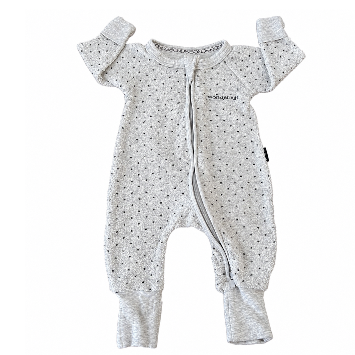 Bonds Poodlette Wondersuit in Grey - size 0000