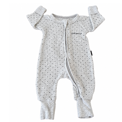 Bonds Poodlette Wondersuit in Grey - size 0000