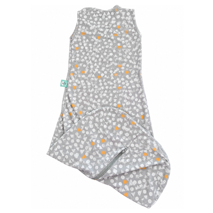 ErgoPouch 0.2 TOG Triangle Pops Grey Sleep Suit Bag - size 8-24m