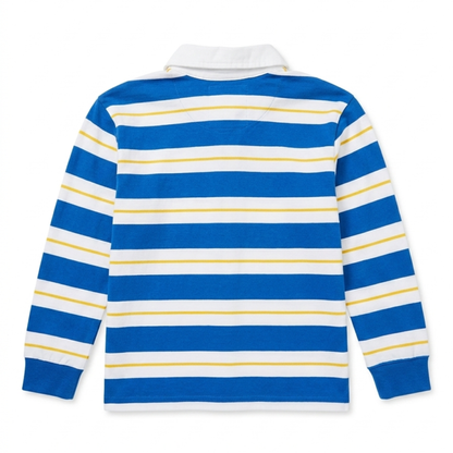 Milkshake stripe rugby polo top - size 5 image 1