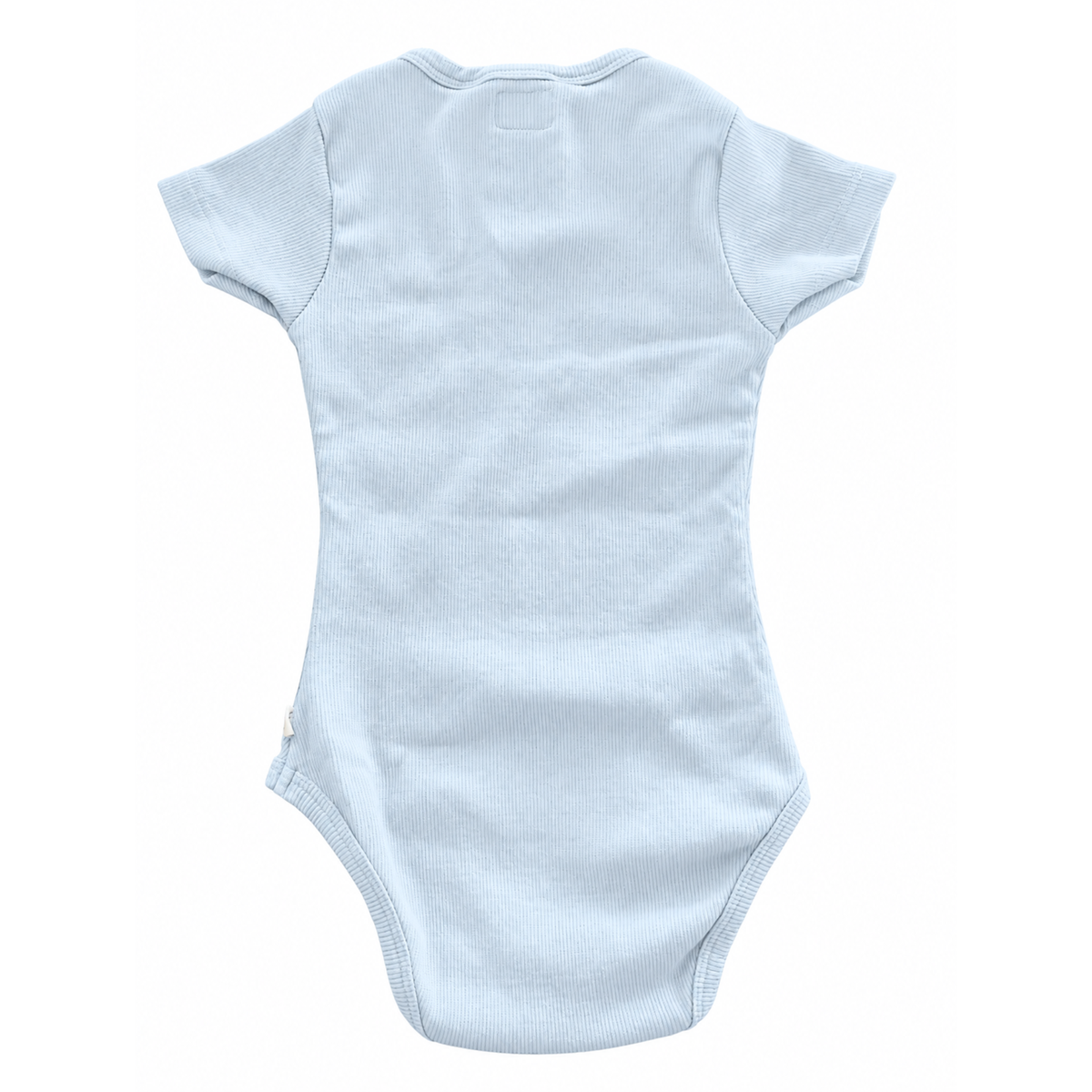 Snuggle Hunny Baby Blue Short Sleeve Bodysuit - size 1