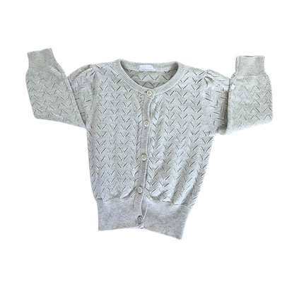 Jamie Kay Elli cardgian in grey marle - size 1