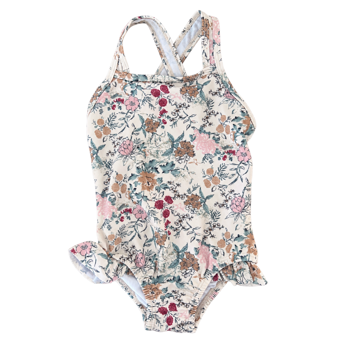 Jamie Kay Floral Everly Swimsuit - size 1