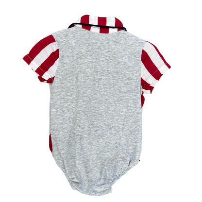 Peter Alexander stripe romper - size 00 image 1