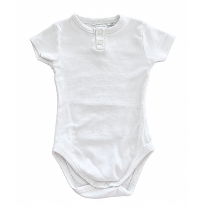 Snuggle Hunny Milk Short Sleeve Bodysuit - size 1