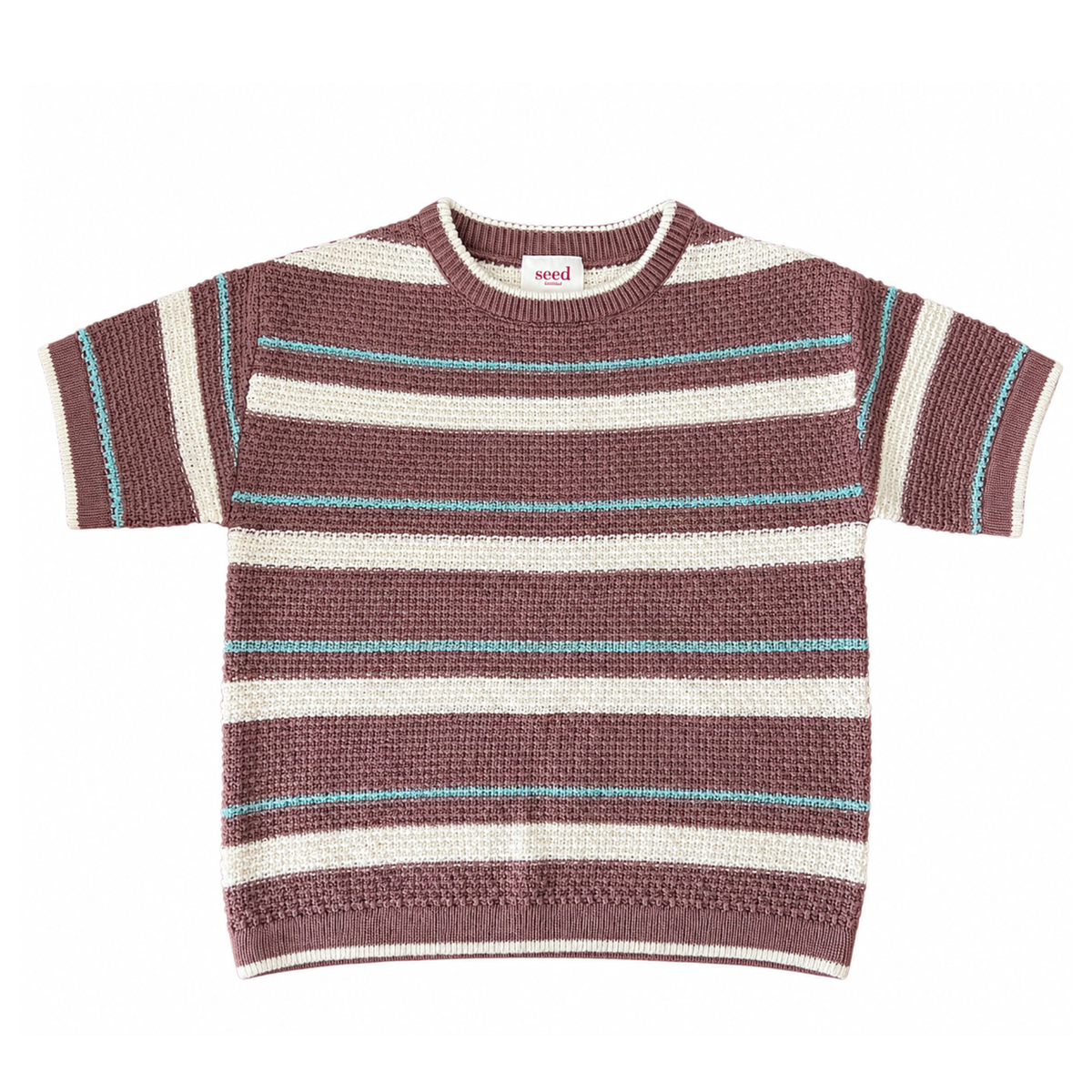 Seed Heritage Stripe Knit Tee - size 4