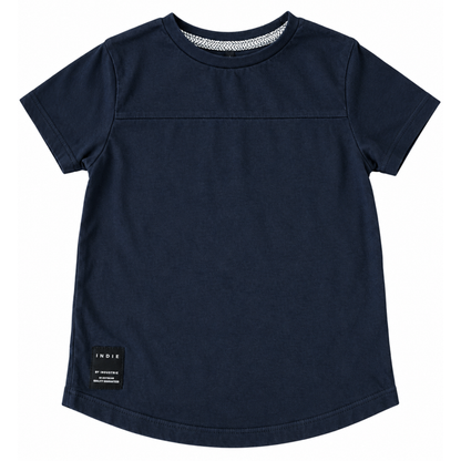 Indie Kids Navy Tee - size 4