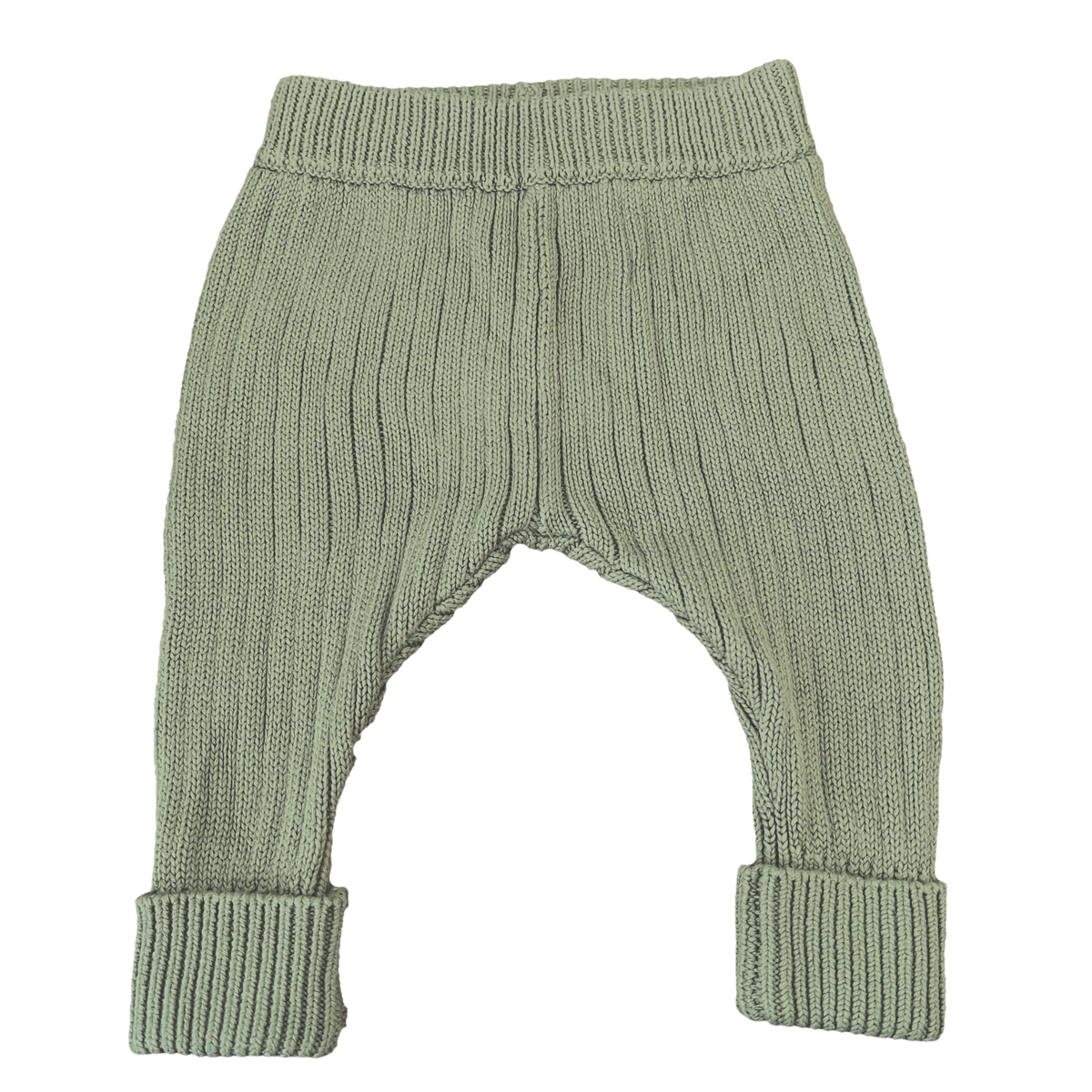 Kynd Baby Olive Knit Pants - size 000