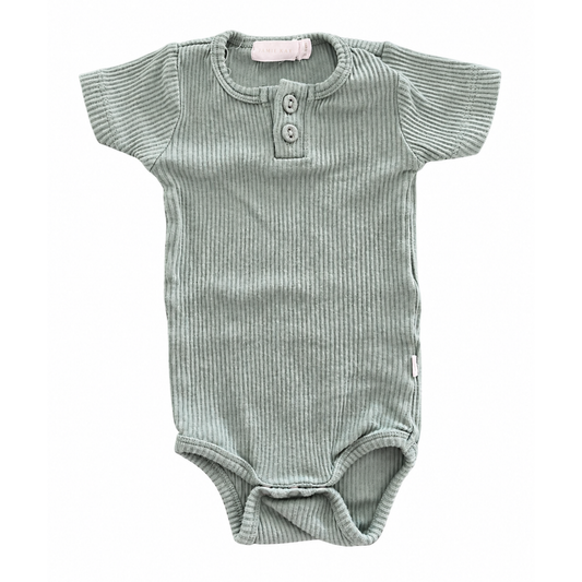 Jamie Kay Green Modal Rib Tee Bodysuit - size 00