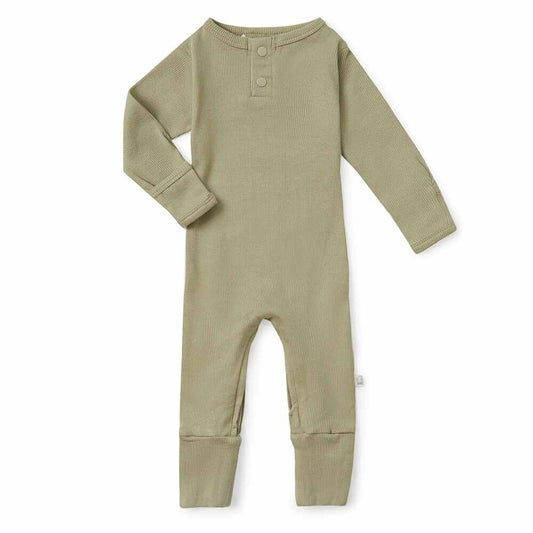 Snuggle Hunny dewkist organic growsuit - size 0000 image 0