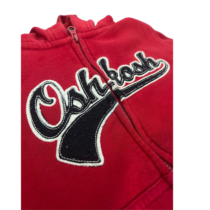 OshKosh B'Gosh zip logo hoodie - size 4 image 2