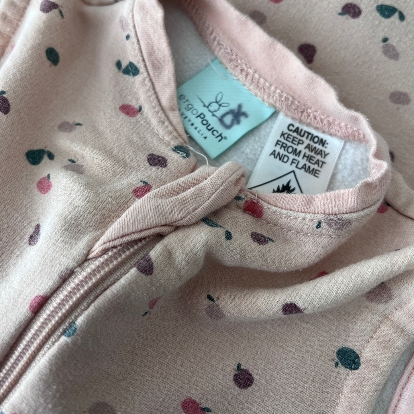 Ergopouch 1.0 TOG sleeping bag in cute fruit - size 000-1