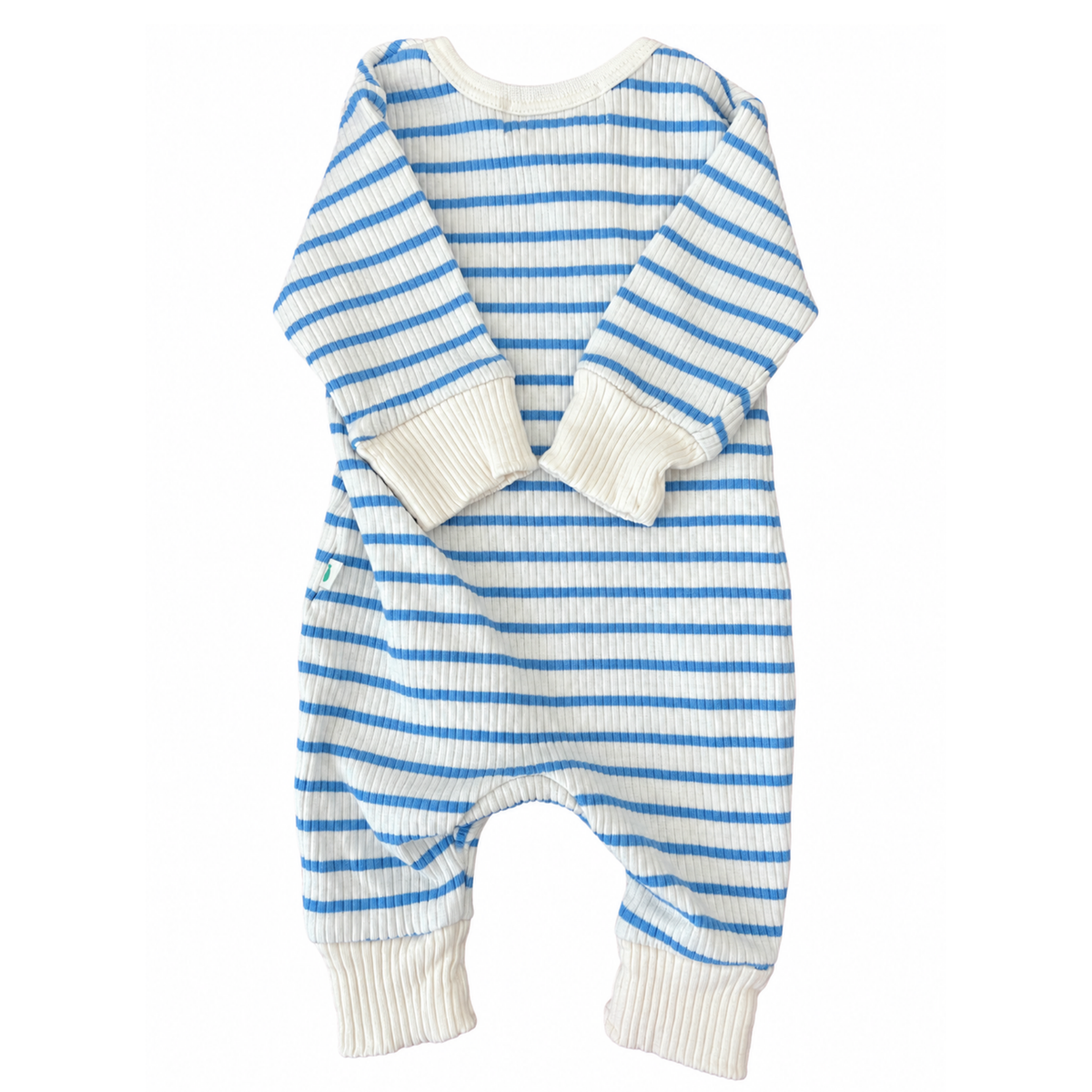 Little Green & Co Footless Zip Onesie - size 0000