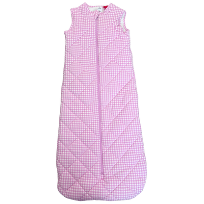 Target Pink Gingham 2.0 TOG Sleeping bag - size 18-24m